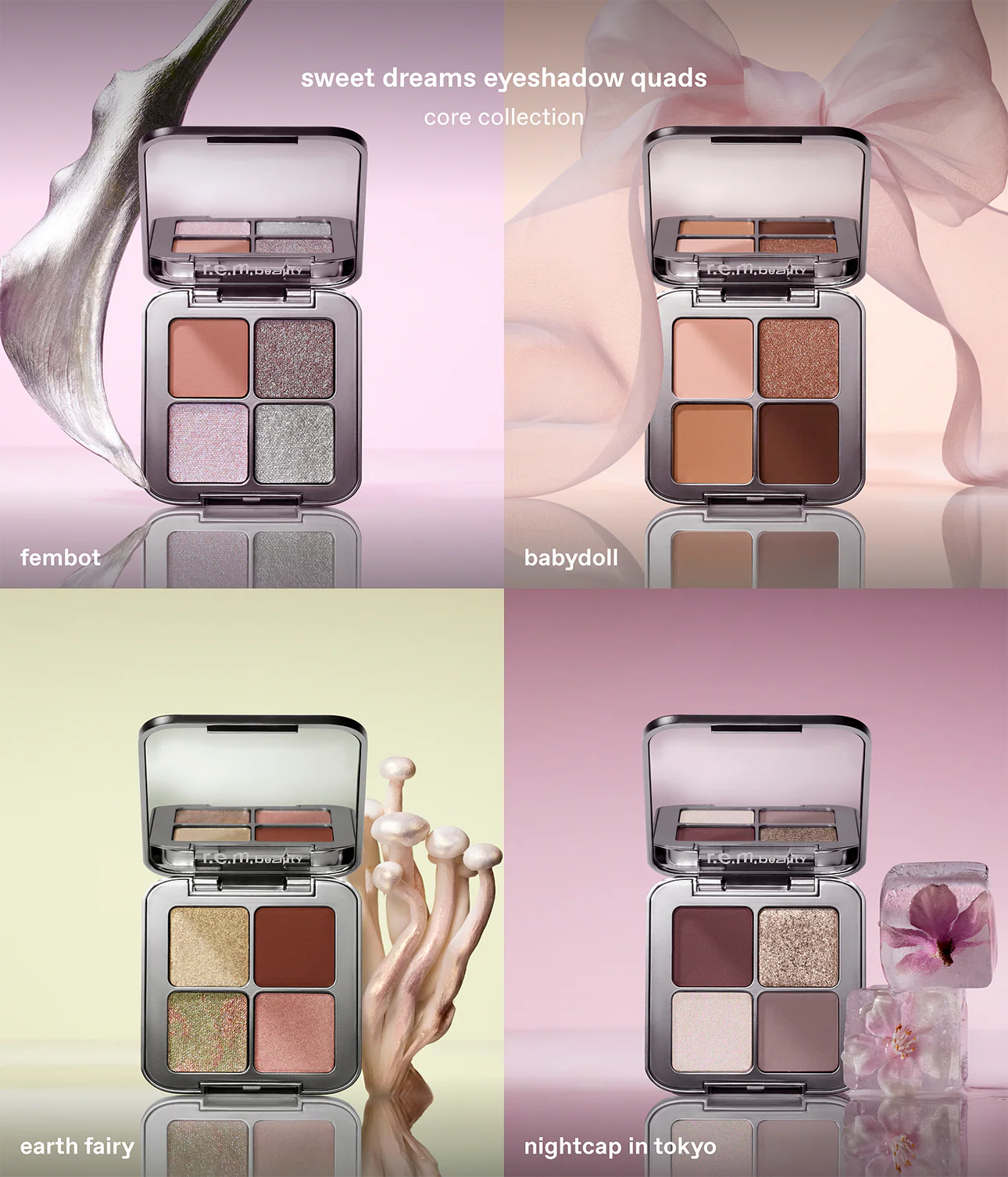 r.e.m. beauty - sweet dreams eyeshadow quad