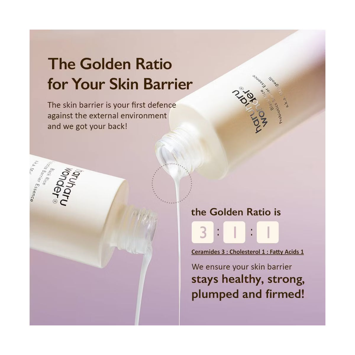 Haruharu Wonder - Black Rice Priobiotics Barrier Essence