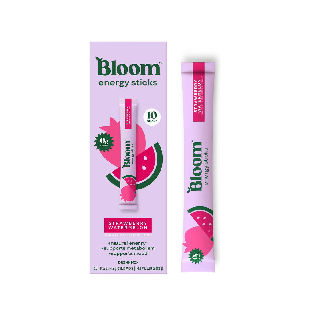 Bloom Nutrition - Natural Energy Sticks Packs 10pks