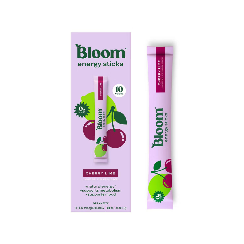 Bloom Nutrition - Natural Energy Sticks Packs 10pks