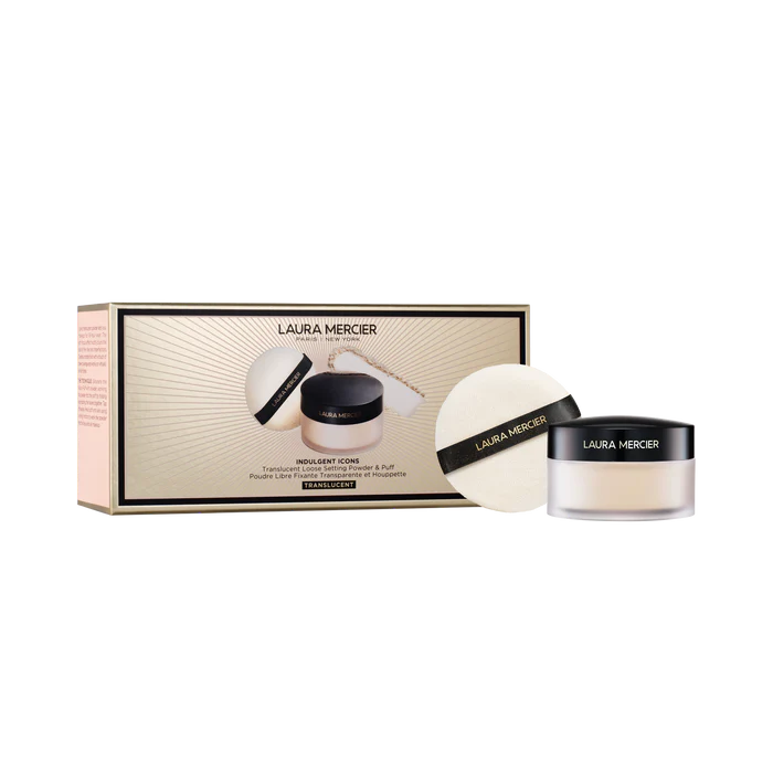 Laura Mercier - Indulgent Icons Translucent Loose Powder & Velour Puff Duo Gift Set