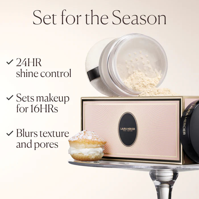 Laura Mercier - Indulgent Icons Translucent Loose Powder & Velour Puff Duo Gift Set
