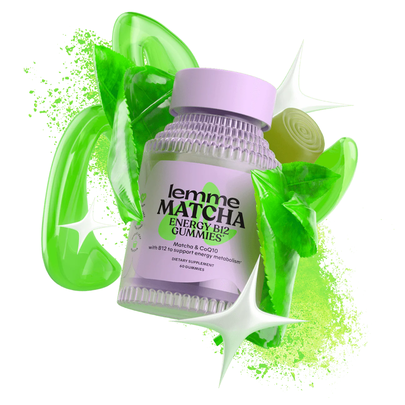 Lemme - Matcha Gummies 60pcs