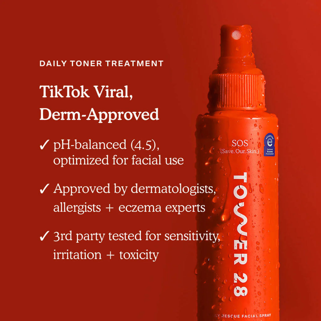 Tower 28 - Mini SOS Daily Hypochlorous Acid Spray for Breakouts & Redness
