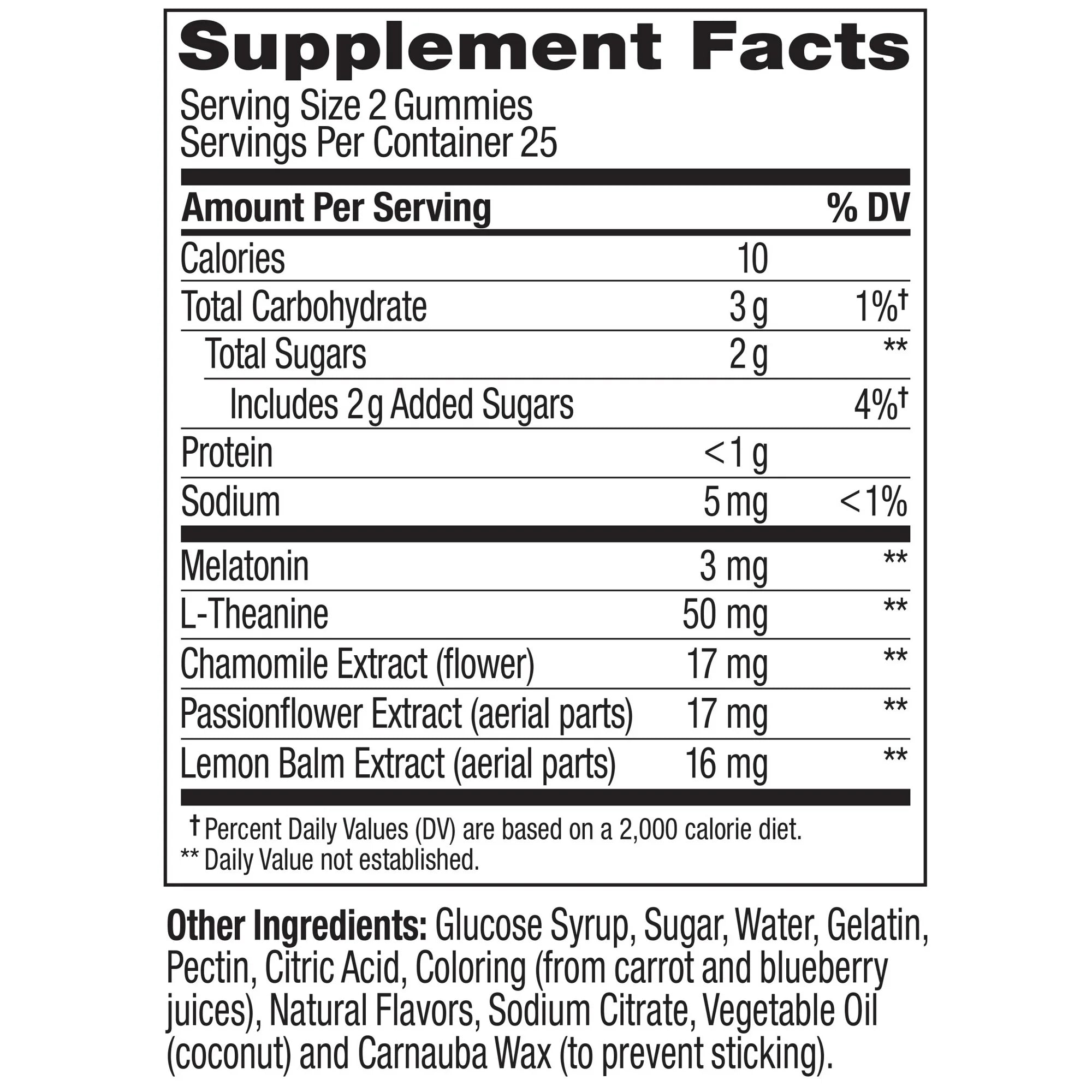 OLLY - Sleep Gummy Supplement, 3mg Melatonin 50 pcs