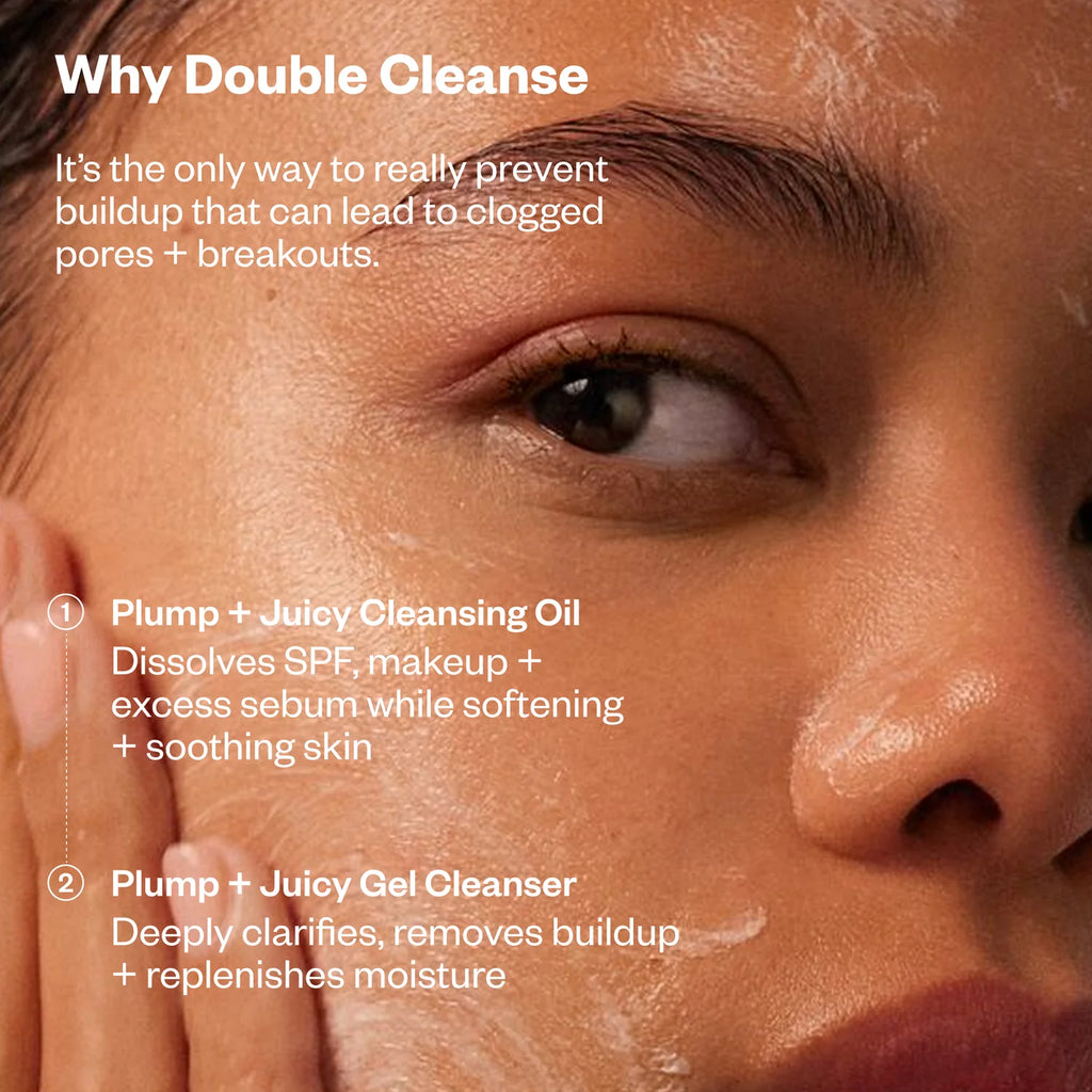 Kosas - Mini Plump + Juicy Double Cleansing System