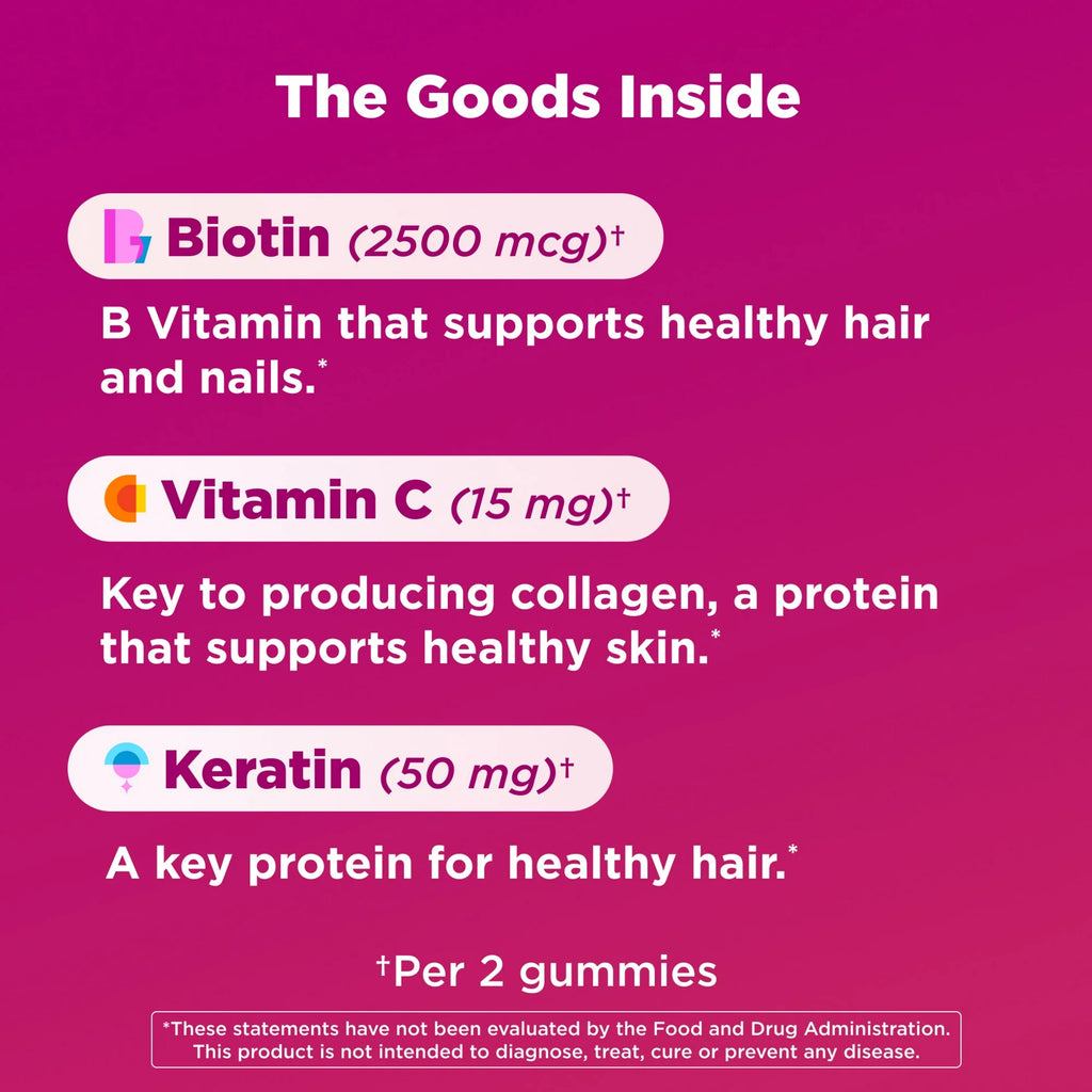 OLLY - Undeniable Beauty Multivitamin Gummies 60 pcs