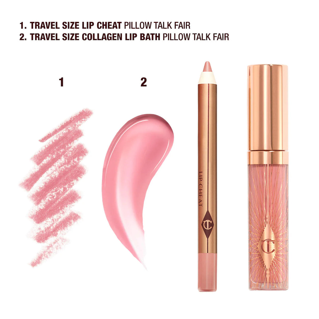 Charlotte Tilbury - Mini Pillow Talk Glossy Lip Duos